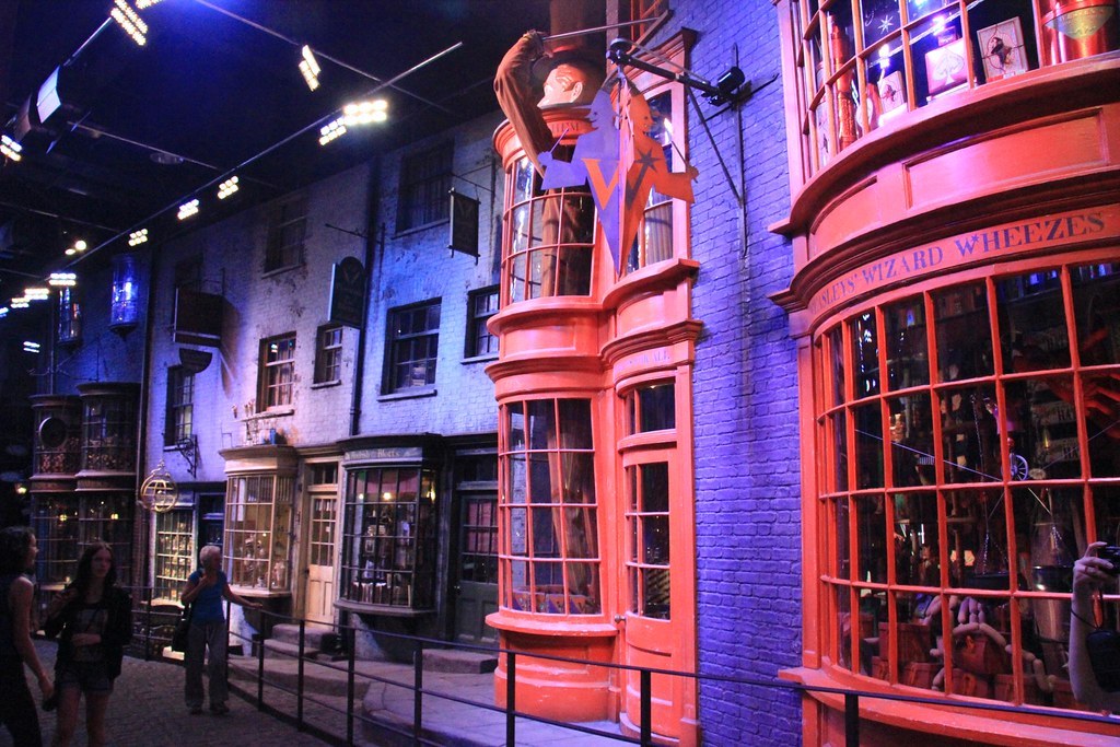 studio harry potter londres making of