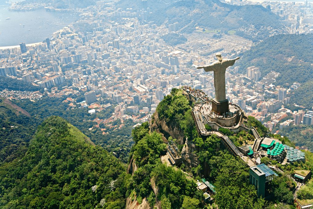 merveilles du monde rio de janeiro christ redempteur