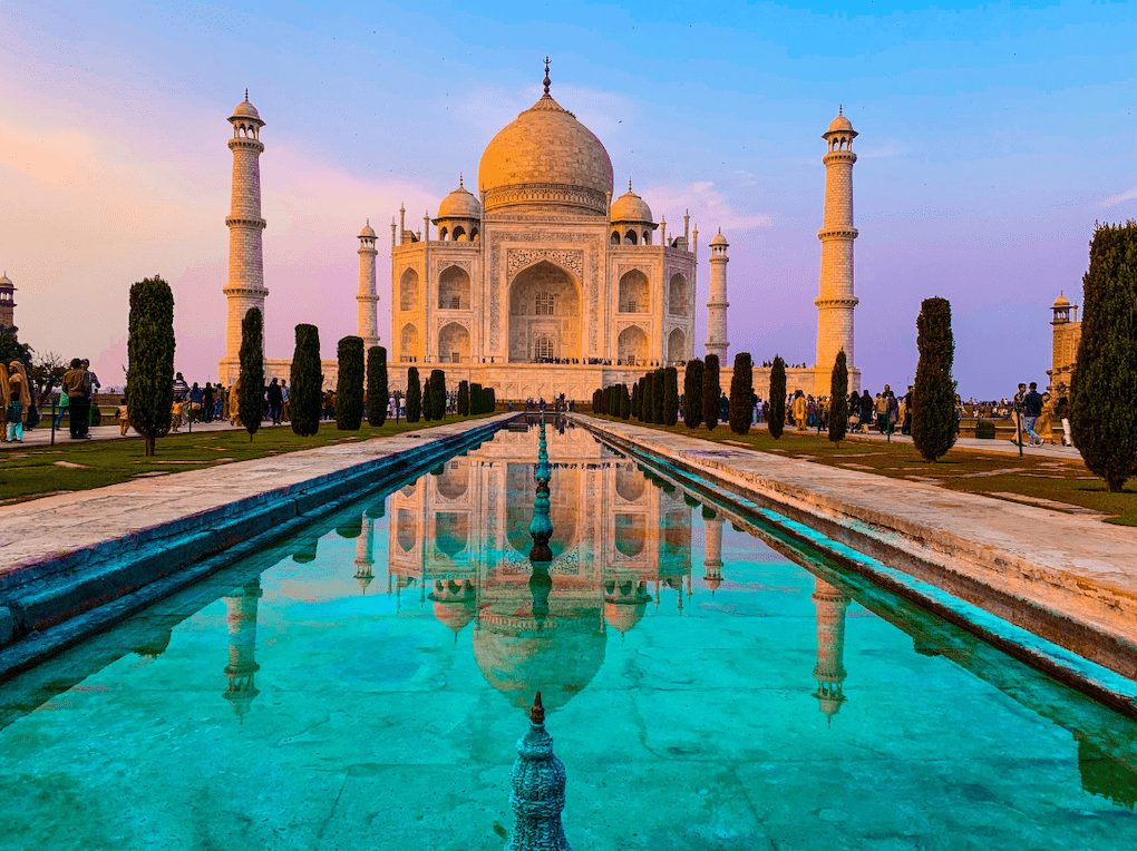 taj mahal merveilles du monde moderne