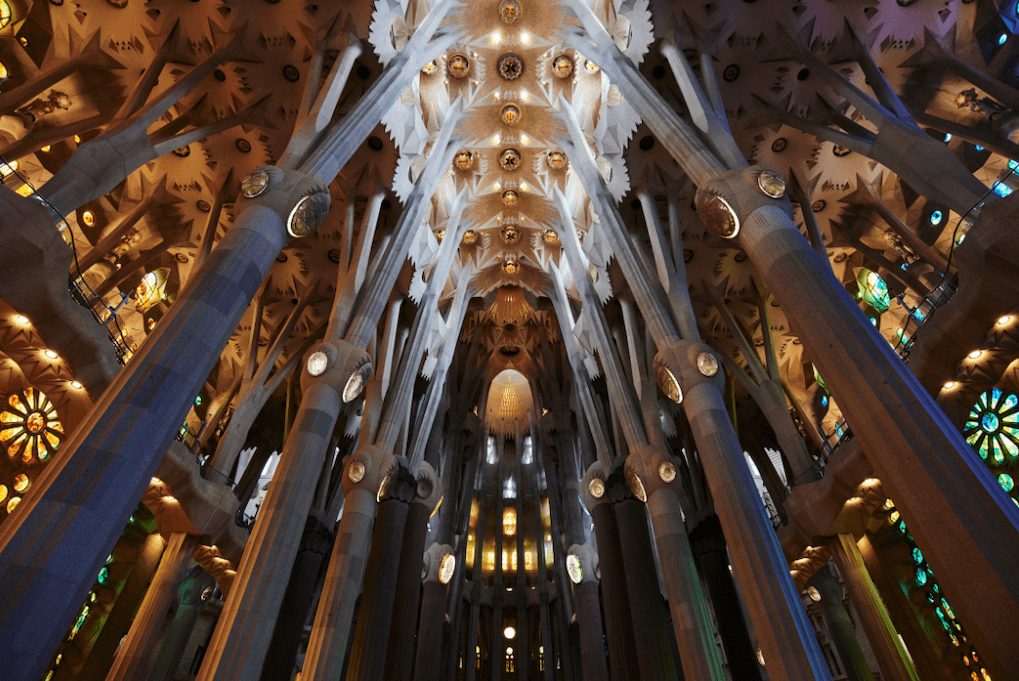 interieur sagrada familia