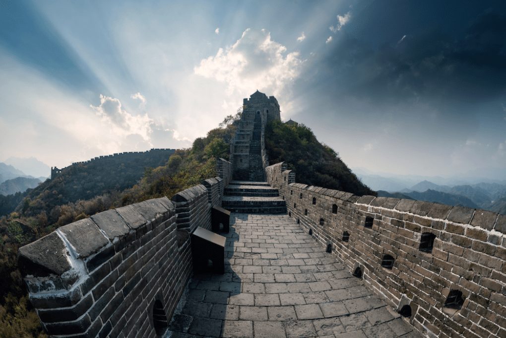 grande muraille chine merveilles du monde moderne
