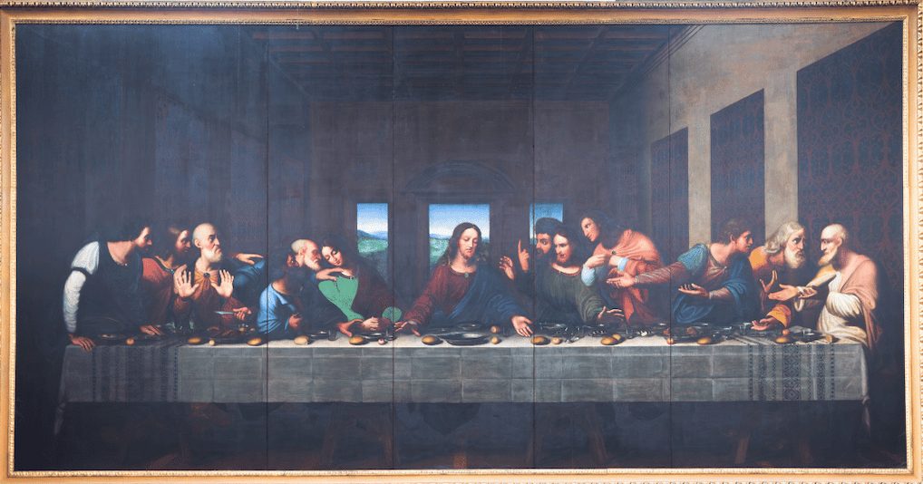 la cene leonard de vinci
