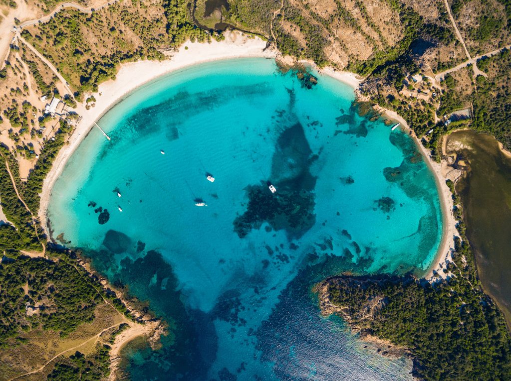 baie rondinara que faire corse du sud