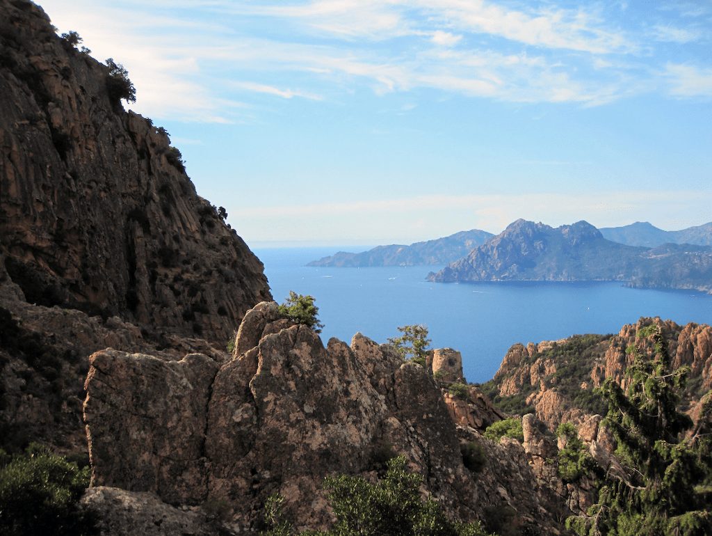 reserve naturelle scandola corse du sud