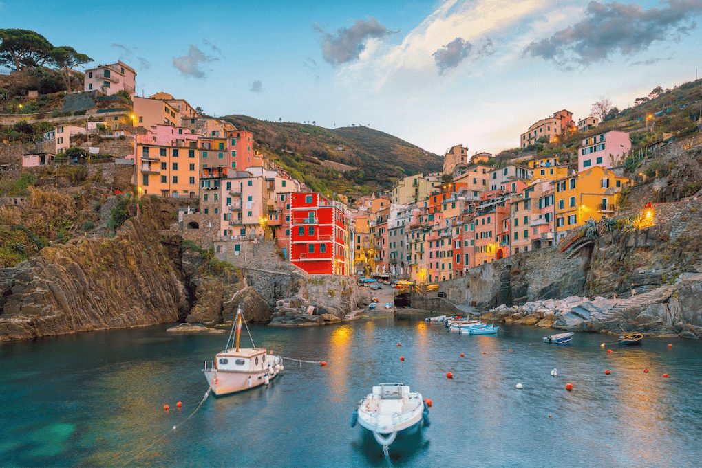 visiter cinque terre bateau
