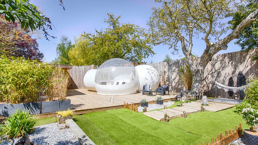 maison bulle logement insolite normandie