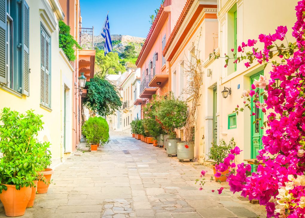 plaka ou dormir a athenes