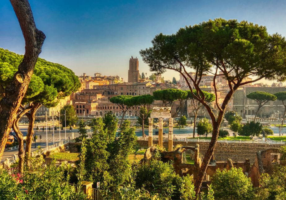 rome road trip italie paysage