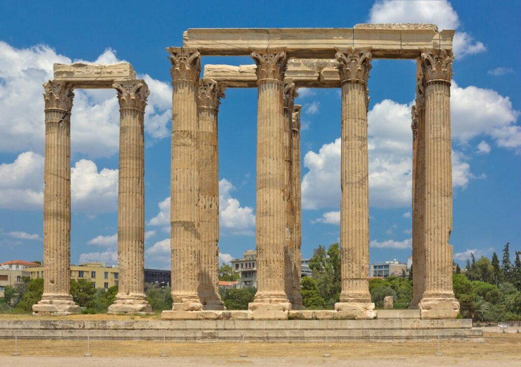 temple zeus visiter athenes