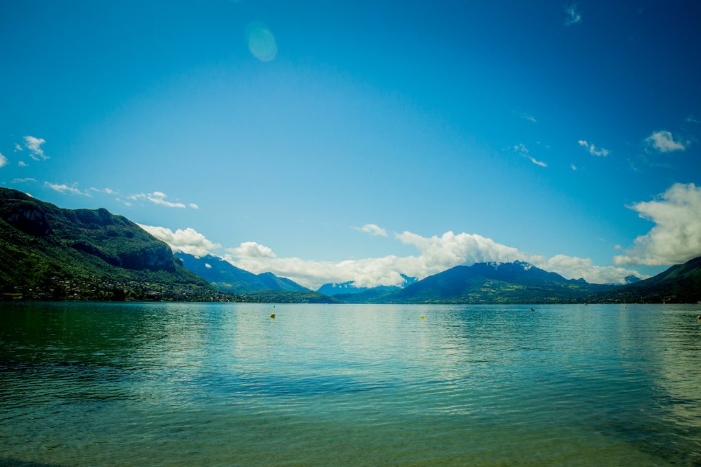 vue sur lac annecy