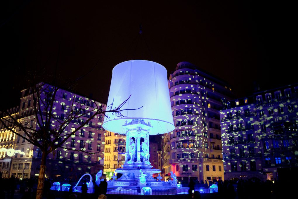 fete des lumières nuit visuel