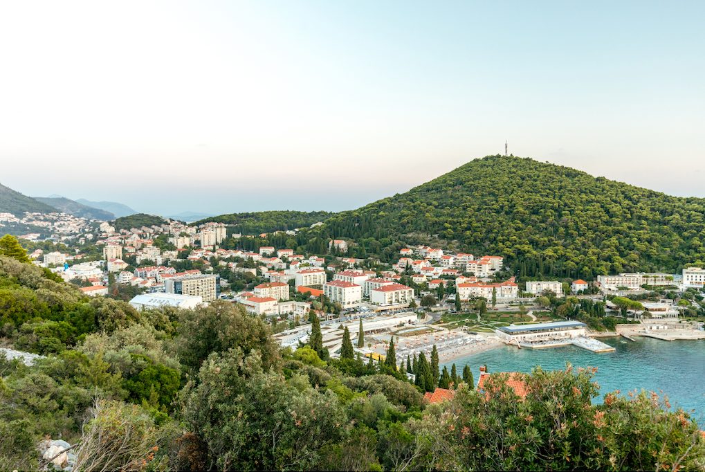quartier lapad ou dormir a dubrovnik