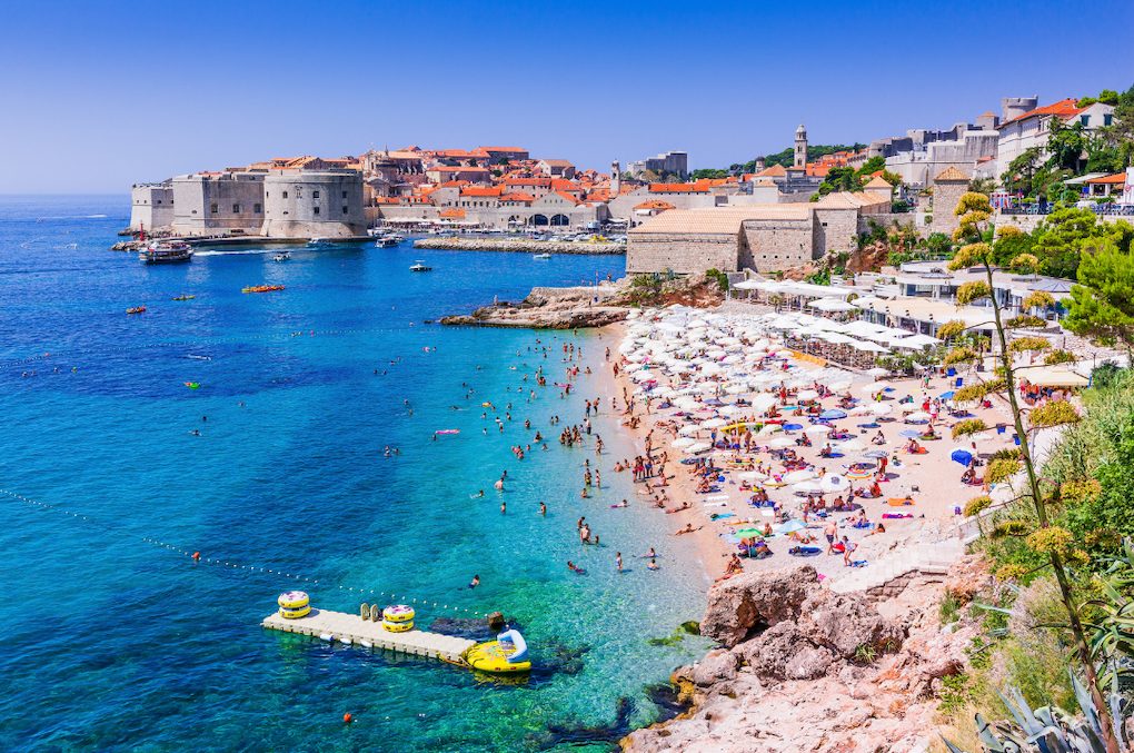 dubrovnik plage