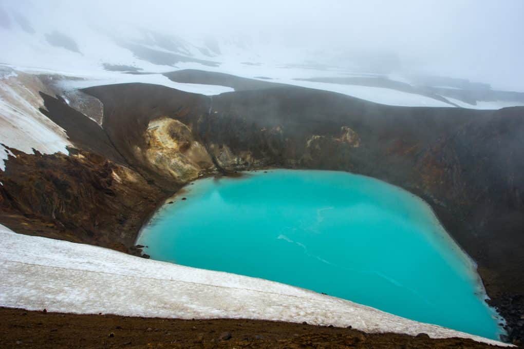 lac volcanique askja