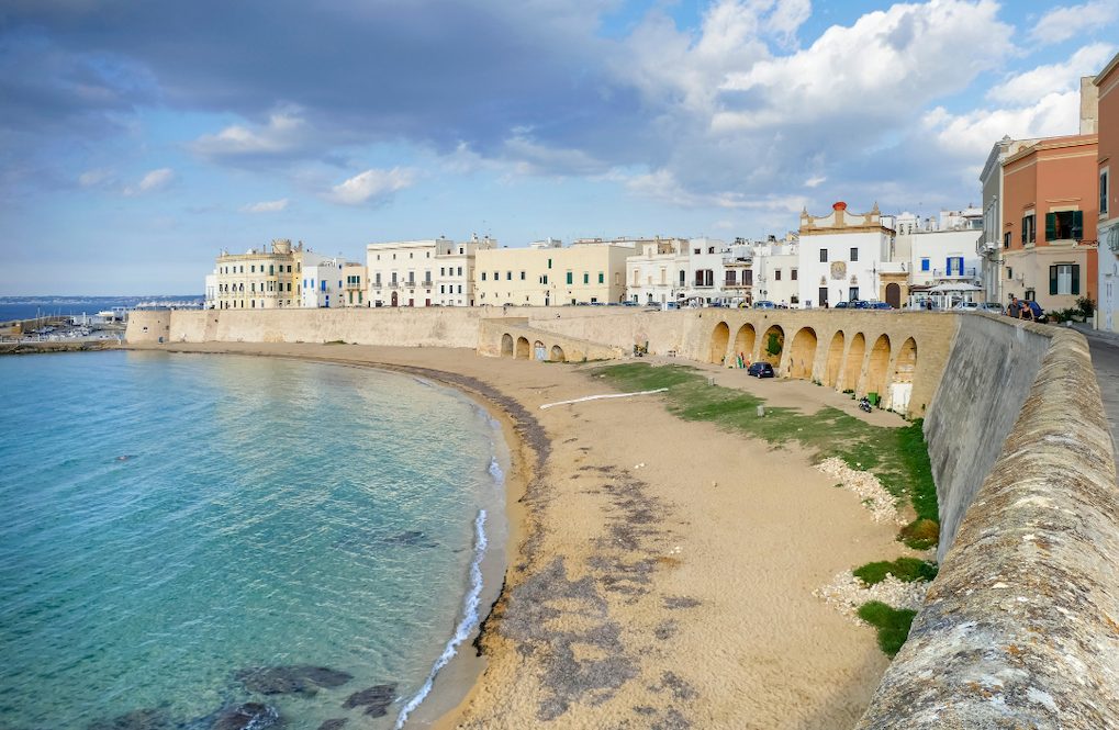 gallipoli pouilles italie
