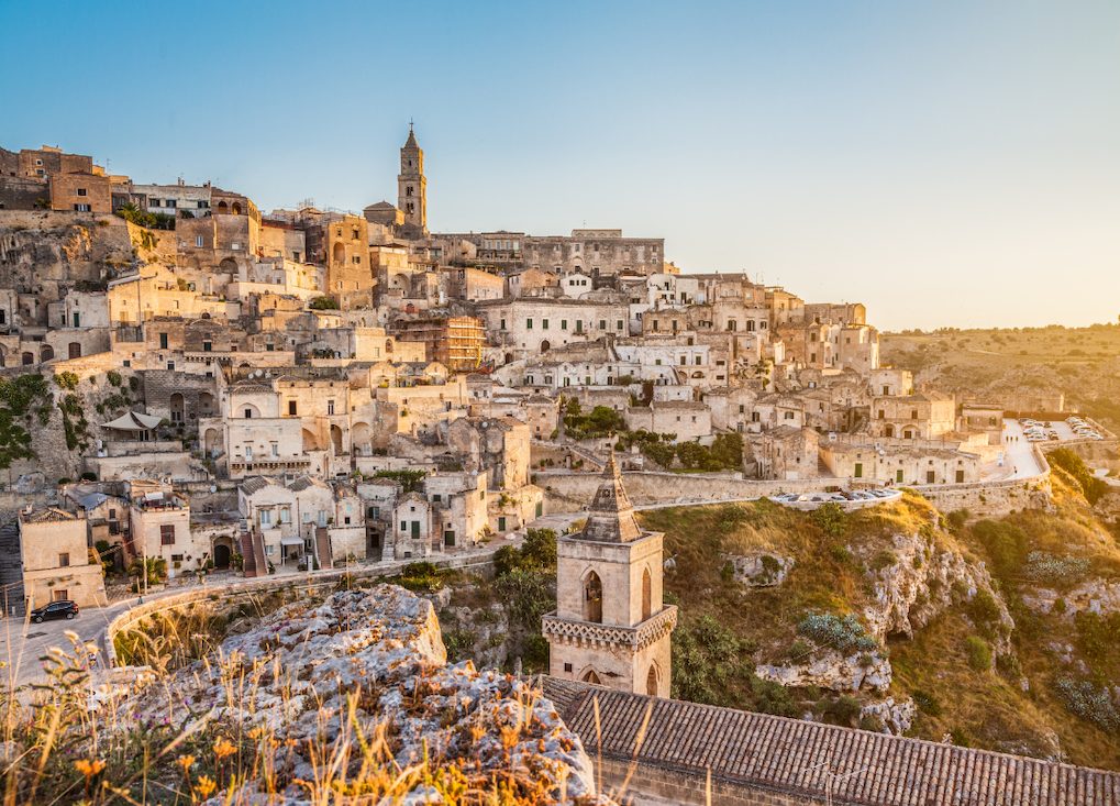 matera pouilles en italie