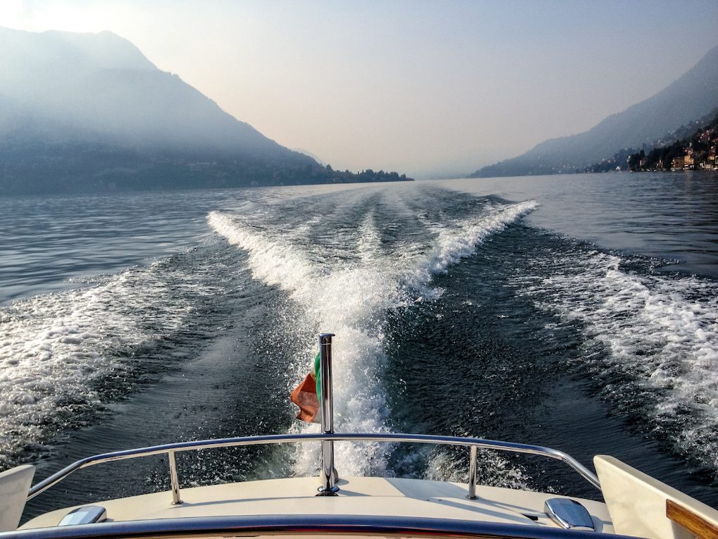 excursion bateau lac de come