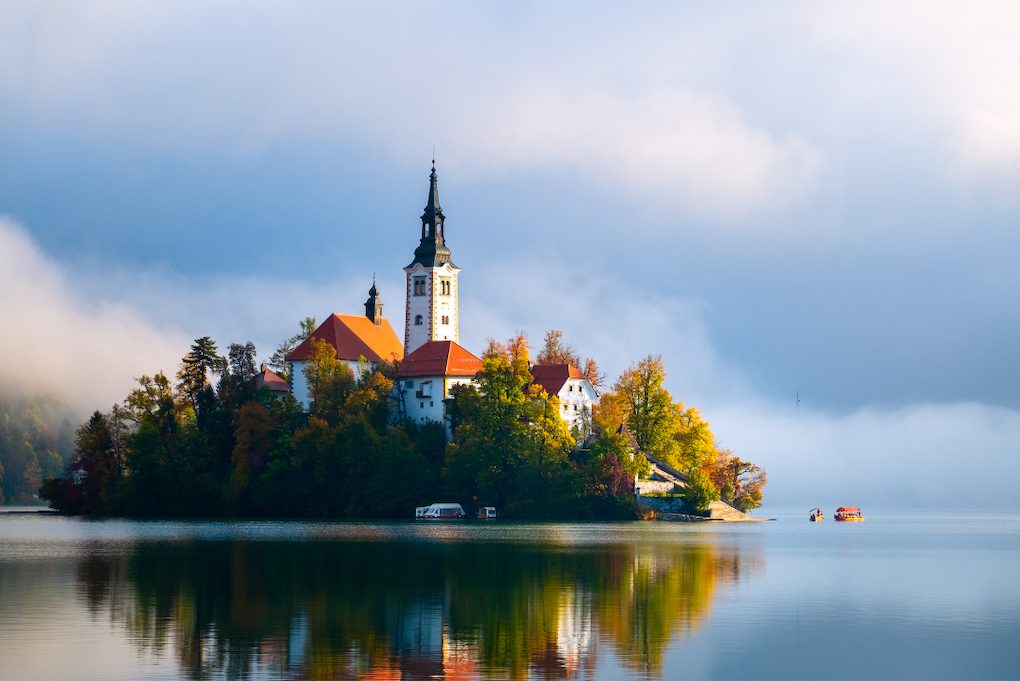 lac bled slovenie ou partir en europe en novembre