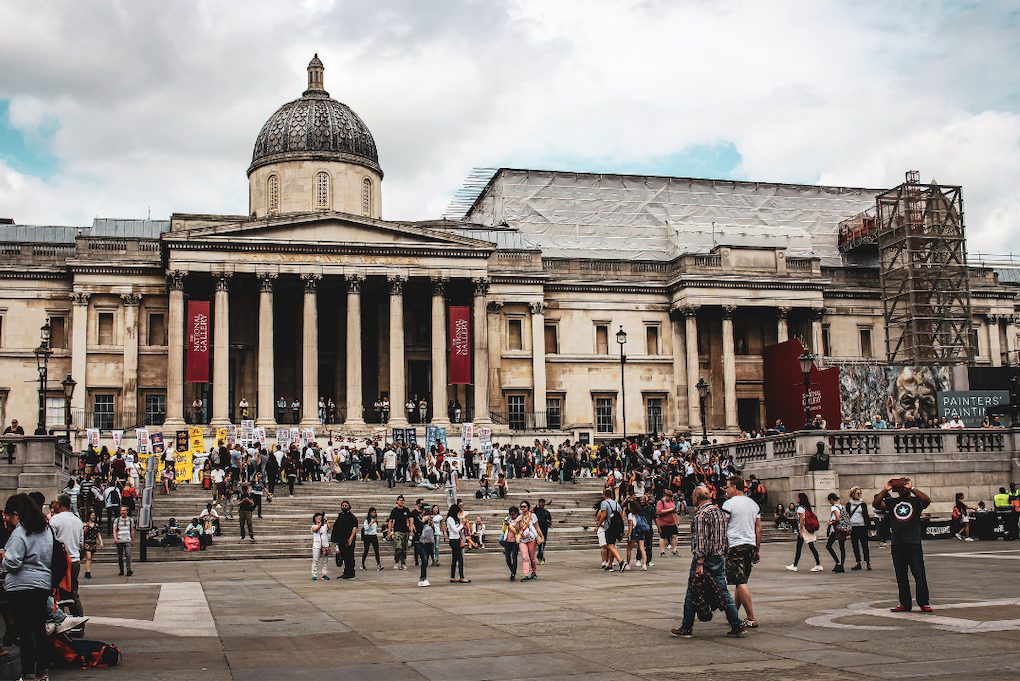 nationnal gallery visiter londres exterieur