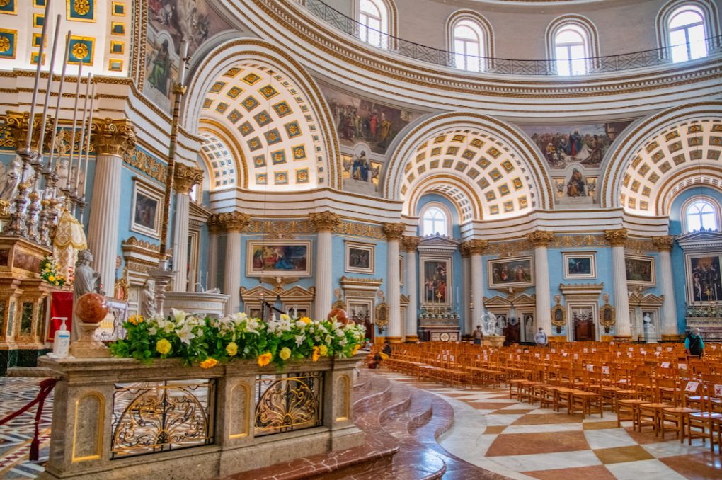 rotonde de mosta eglise visiter malte