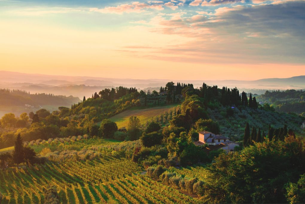 toscane ou partir en europe en novembre