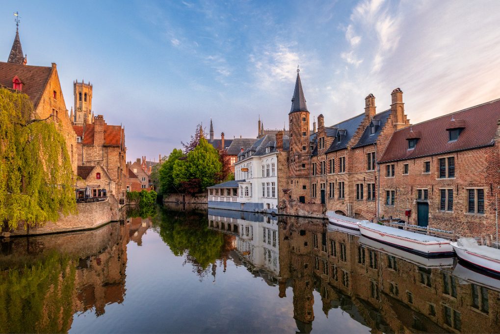 canneaux bruges balade bateau