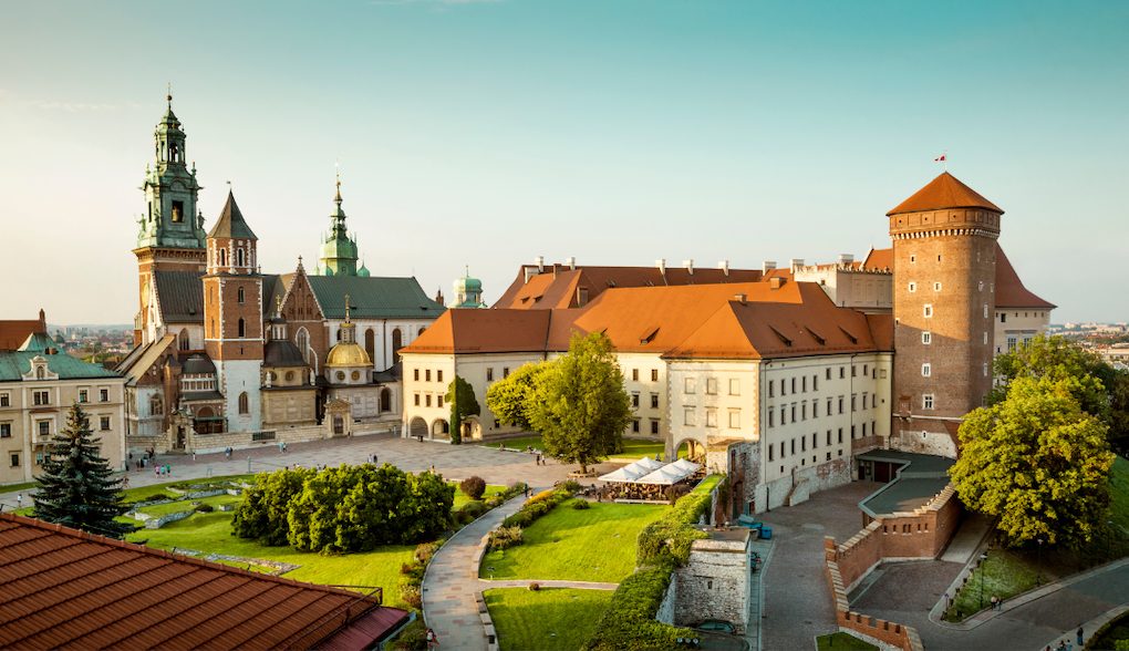 cracovie chateau ville