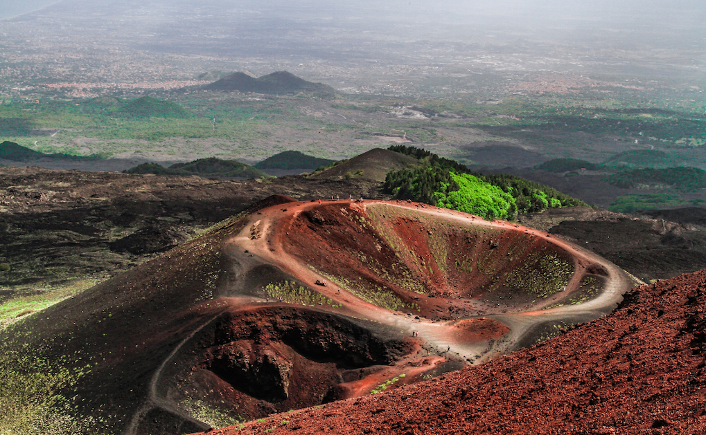 cratere mont etna sicile randonnee