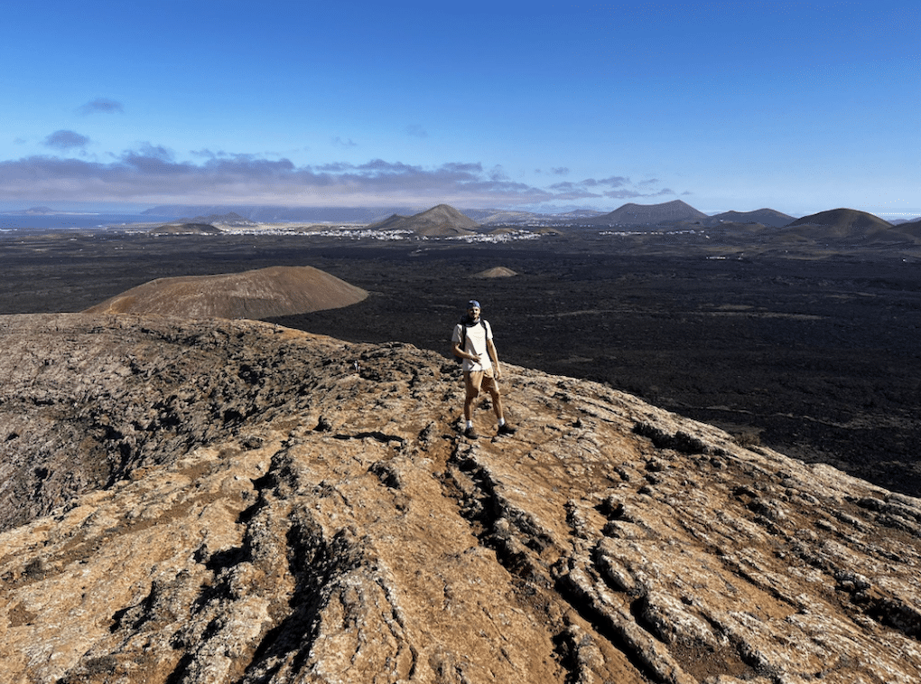 randonnee volcan caldera blanca