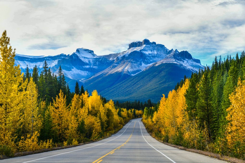 canada route montagne ou partir en mars