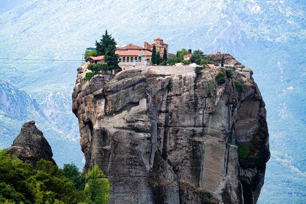 ou aller en grece meteores