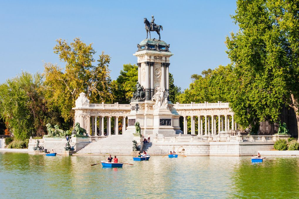 parc retiro canoe