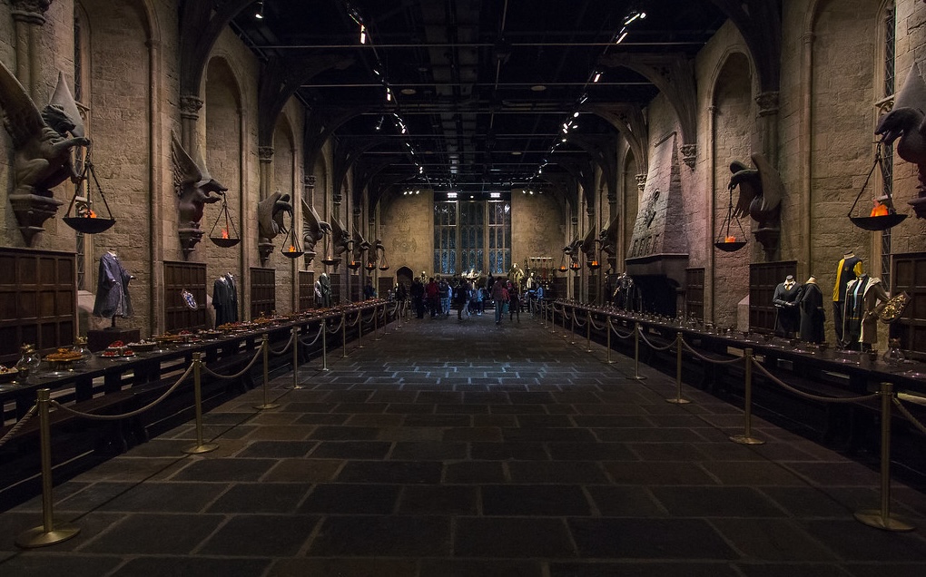 parc harry potter londres couloir