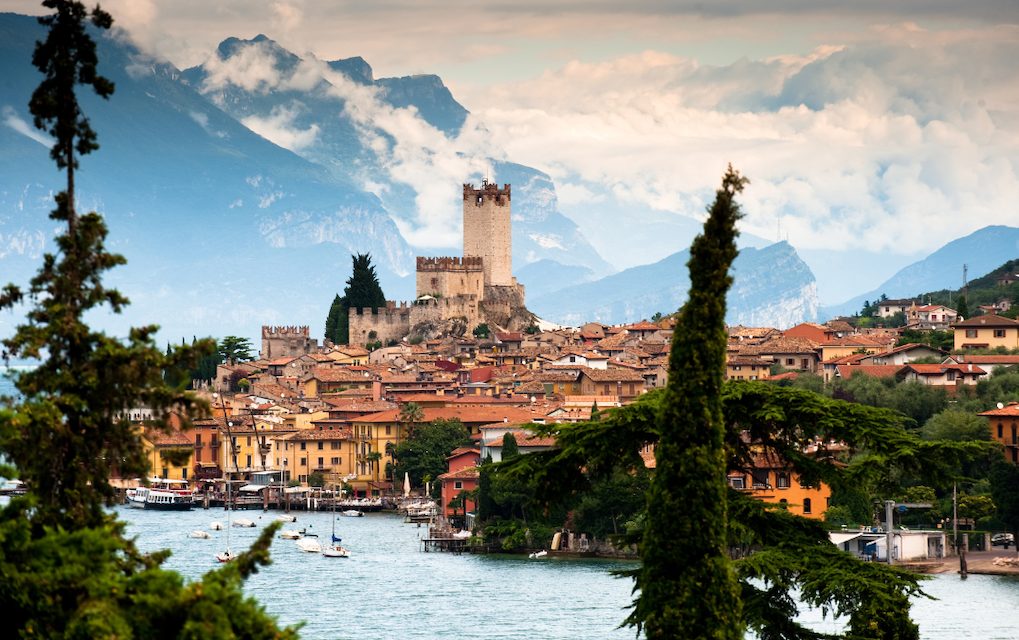 village malcesine lac de garde italie