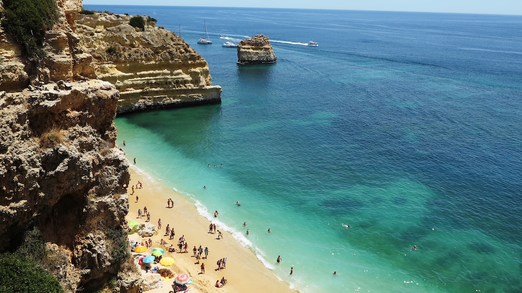 praia da marinha que faire algarve