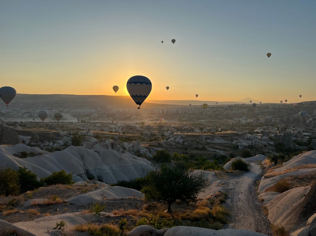 turquie mongolfier ou partir au soleil en octobre