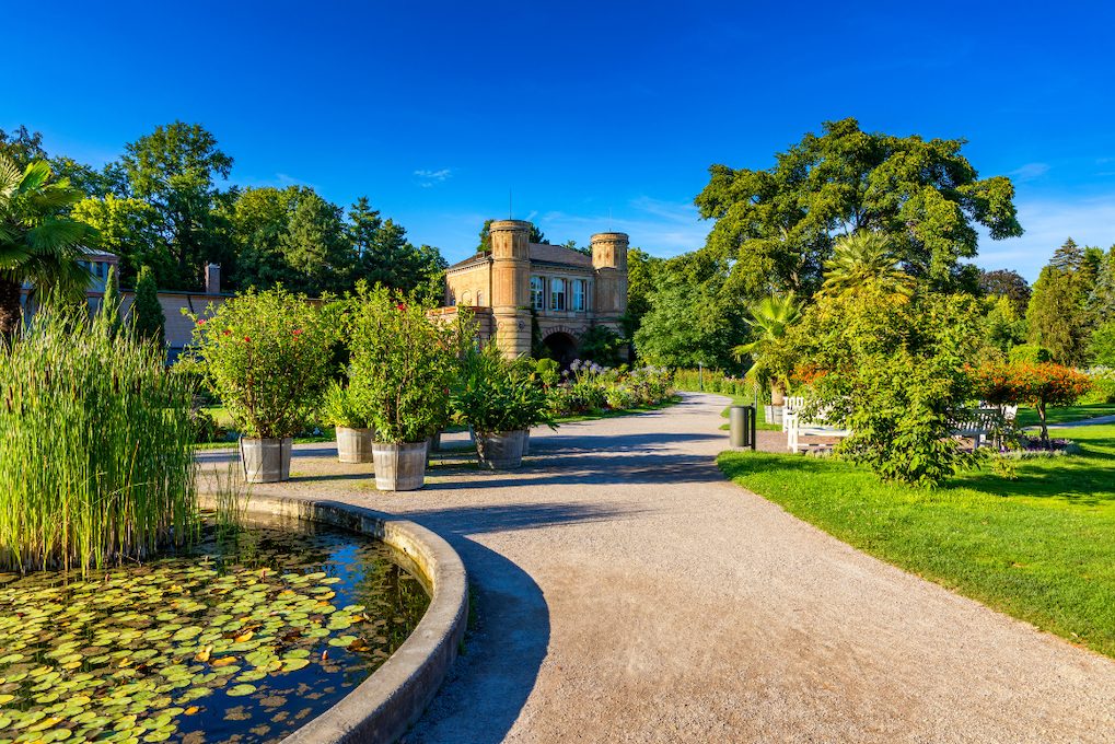 jardin botanique karlsruhe allemagne