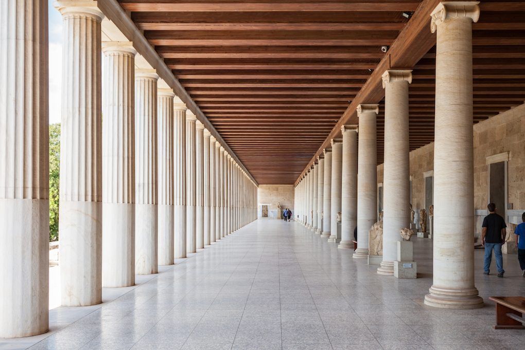 stao attale agore athenes