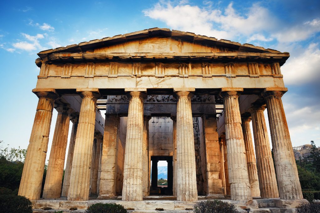 temple hephaistos athenes